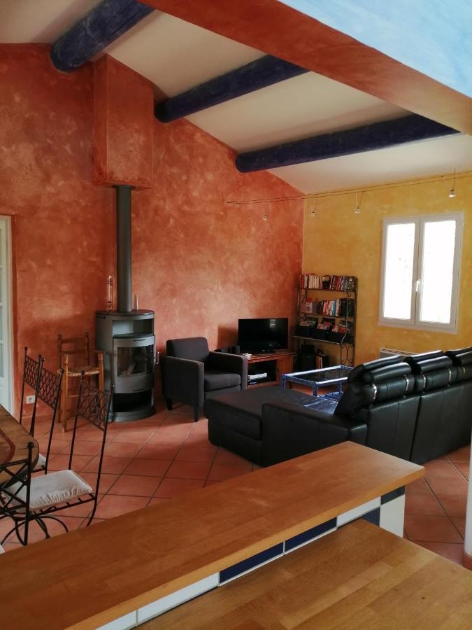 הוילה Entrechaux Le Soleil Du Ventoux מראה חיצוני תמונה